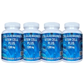 VITAMISAN 4 Células Madre Stemcells AFA Algas Verdes Azules Antienvejecimiento 240 Cápsulas                                                           