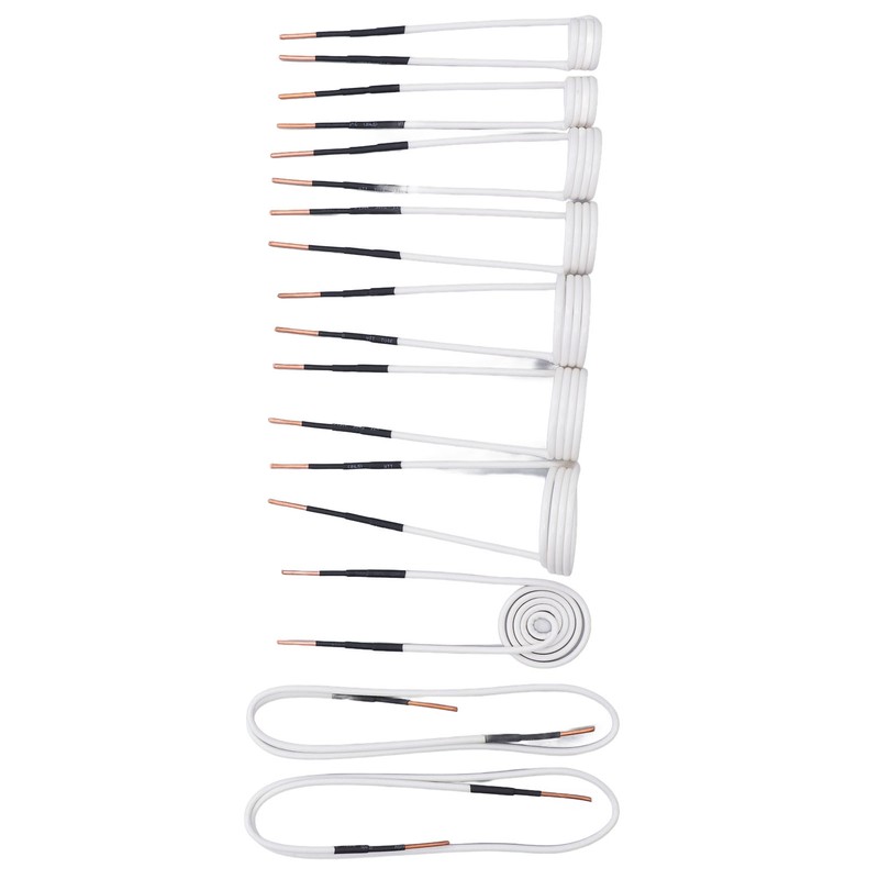 10PCS Induction Heater Coils 2.5mm Brass Core Electric Heat Induction