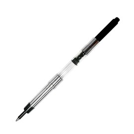 Monteverde Engage One-Touch Inkball Kit - Medium Chrome Front Section + Converter - Upgrade Your Rollerball