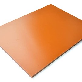 Red Bakelite Phenolic Laminated Resin Sheet Plate Board 10x300x400mm PCB Used in Electrical and Electronic Fixtures, DIY and Crafts