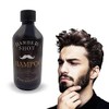 Shampoo de bergamota, para crecimiento de barba y cabello, con