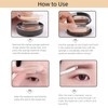Eyebrow Stamp Powder, Brow Pro Stamp Dark Brown, Waterproof Arched