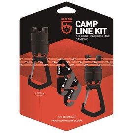 GEAR AID 13252 Outdoor Camping Set for Easy Drying and Hanging Gear Campline Kit