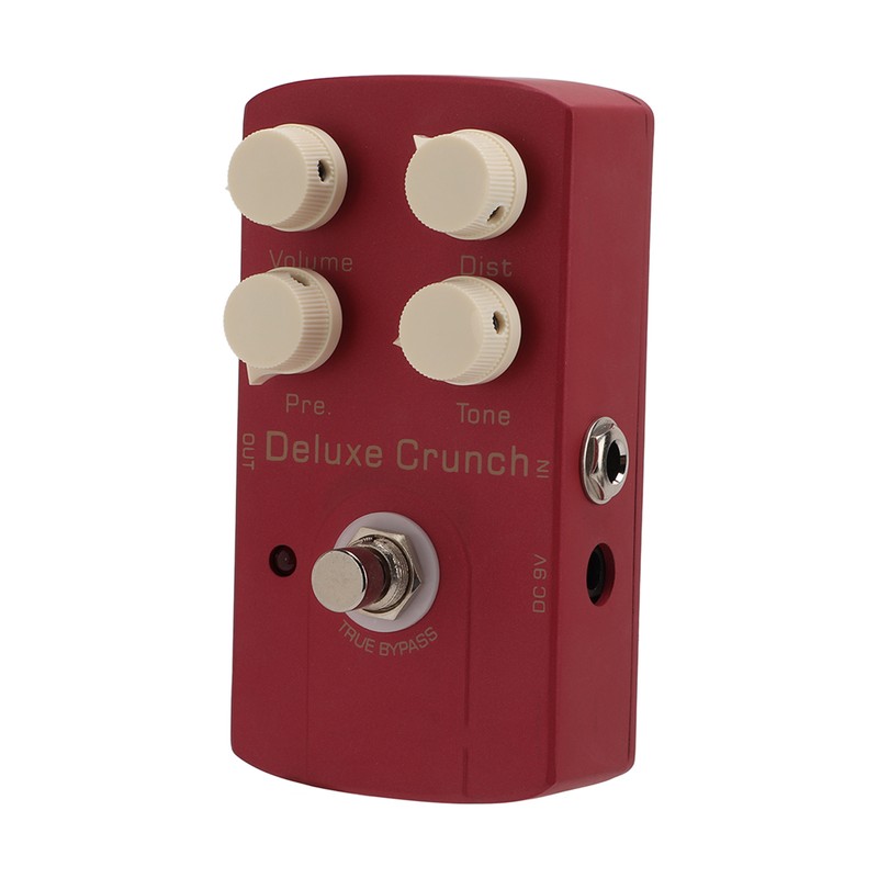 Electric Guitar Effect Pedal Deluxe Crunch Distortion Single Instrument Accessory