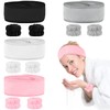 12Pack Face Wash Wrist Bands Headband Set KINGTLE Makeup Skincare