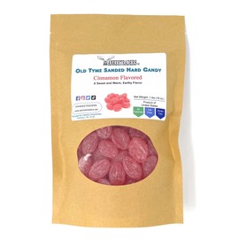 Yankee Traders Old Tyme Sanded Hard Candy, Cinnamon, 1 Pound