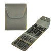 Nail Clipper Set, 12PCS Manicure Set Fingernail Clippers Kit Black