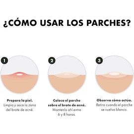 Hero Mighty Patch Surface, 10 Parches XL con Hidrocoloide para el Acné, Uso en Cuerpo, Mejillas, Espalda y Frente