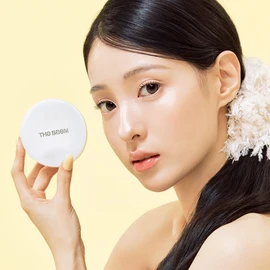THE SAEM Skin Perfection Glutathione Toning Cushion (+Refill) - [SET] 21N Light Beige (+Refill & Fixer)