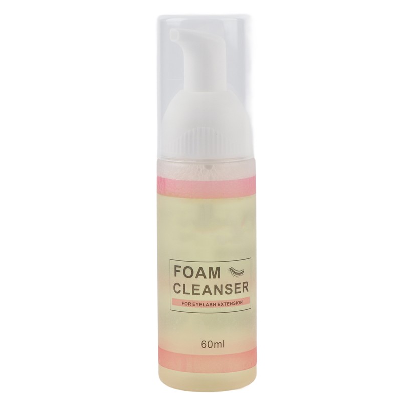 60ml Eyelash Extension Foam Cleaner Professional Mild Deep Cleaning Makeup