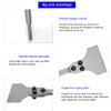 Scalpello per Piastrelle SDS-Plus 300 x 100 x 80mm, Scalpello