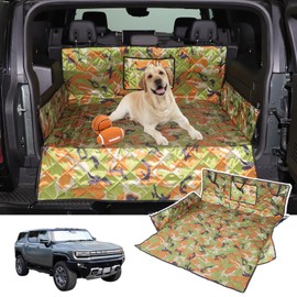 All-Protection Cargo Mat Liner for Hummer EV Accessories Rear Trunk Cargo Liner Floor Mat Cargo Liner for Dogs for Hummer EV SUV 2024 2025+ Heavy Duty 3D Waterproof Protect (Camouflage)