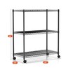 Simple Deluxe Heavy Duty 3-Tier Storage Shelves 750Lb Capacity, 24.02"