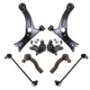 TRQ Front Steering & Suspension Kit Ball Joint Control Arm