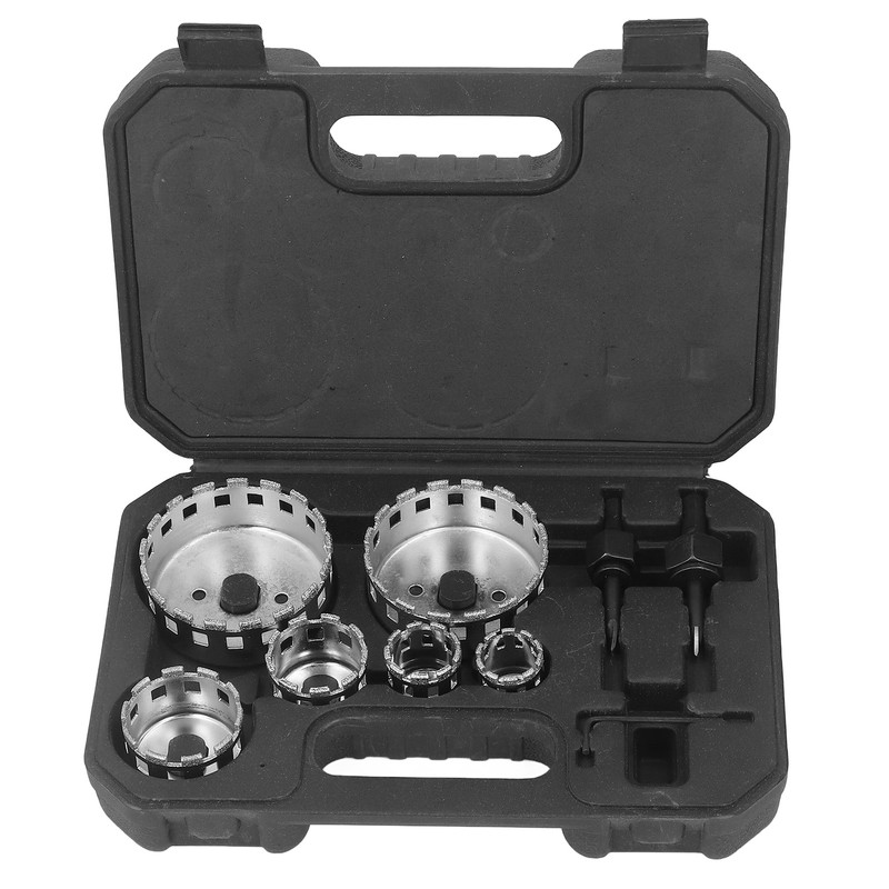 Brazing Hole Saw Set with Positioning Center Drill High Speed