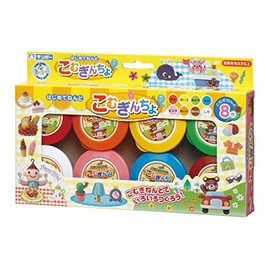 ギンポー こむぎんちょ8色セット A-KGN8ZF あそびっこ 銀鳥産業