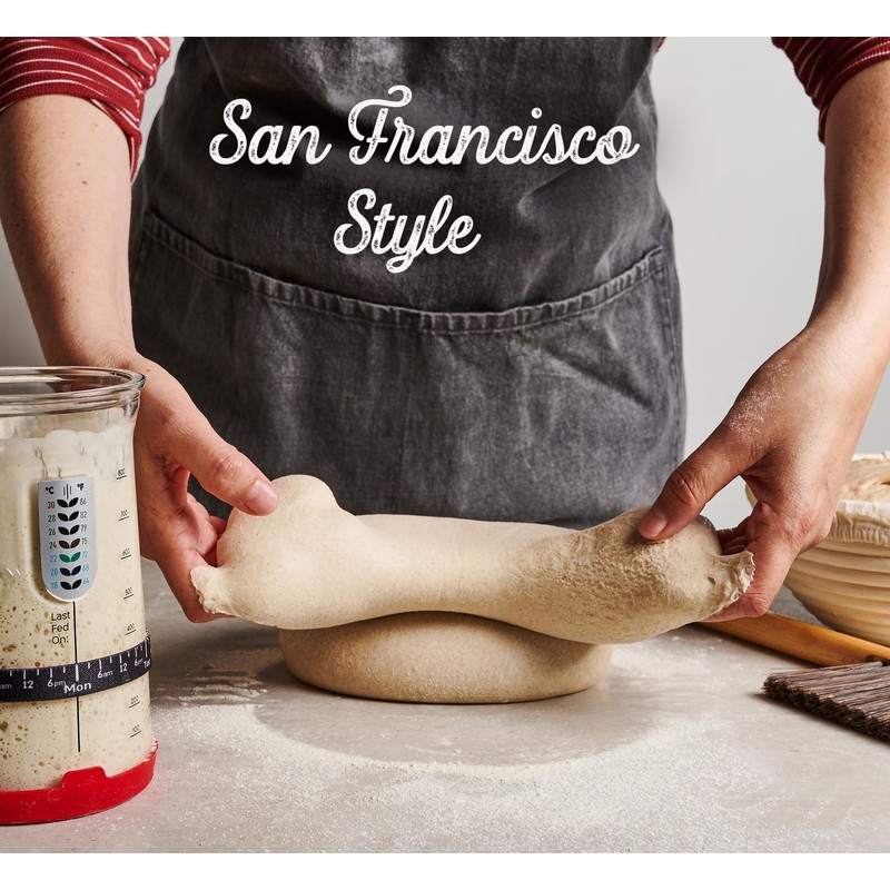 KneadAce Sourdough Starter Culture – Fast-Activating Natural Wild Yeast for