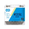 KMC K1SL Wide BMX Chain, Silver, 100 Link