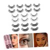Healeved Lash Extensions Natural Look False Lashes Pairs Fluffy Eyelash