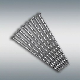 Unbranded 6" Turf Grass Nails Stakes Galvanized for Artificial Fake Grass 250/500/1000pc - 1000PCS