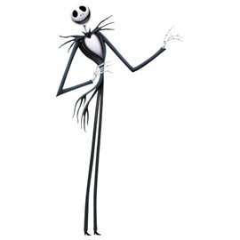 Generic 15"" Jack Skellington Wall Decal The Nightmare Before Christmas Peel and Stick Vinyl Sticker Tim Burton Room Decoration Removable Home Decor Self Adhesive Art 8 x 15 Inches