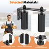 MeBantoo Sliding Gate Guide Roller Kit, Heavy Duty Black Nylon