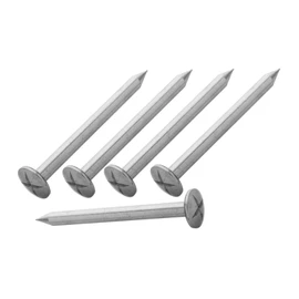 Levemolo 5pcs Low Profile Survey Stakes Heavy Duty Stainless Steel Property Line Markers Precision Measurement Anchors Easy Installation for Surveying and Construction
