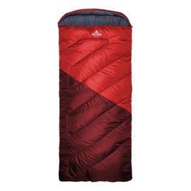 Teton Celsius XXL -25F Degree Sleeping Bag, Cold-Weather Sleeping Bag for Adults, Camping Made Easy….and Warm. Compression Sack Included, Ruby