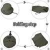 MAKFORT Army Green Unisex Beach Sun Hat Waterproof Bucket Cap