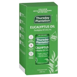 Thursday Plantation 100% Pure Eucalyptus Oil 200ml