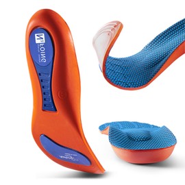 VIOPY Plantillas Ortopédicas De Arco Para Hombres Y Mujeres,Plantillas Atléticas De Gel,Absorción De Impactos,Para Pies Planos,Fascia, Alivio Del Dolor De Pies Y Talones