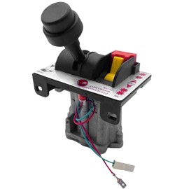 Generic Proportional Control Valve with PTO Switch, Dump Truck Tipper Switch, 4-Way, Automatic, Push Button, Aluminum, Plastic, Cab Mount, Hinge Lever, Normally Closed, Multi-Color