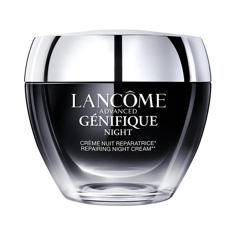 Lancôme Advanced Génifique - Crema Hidratante Facial de Noche, Repara