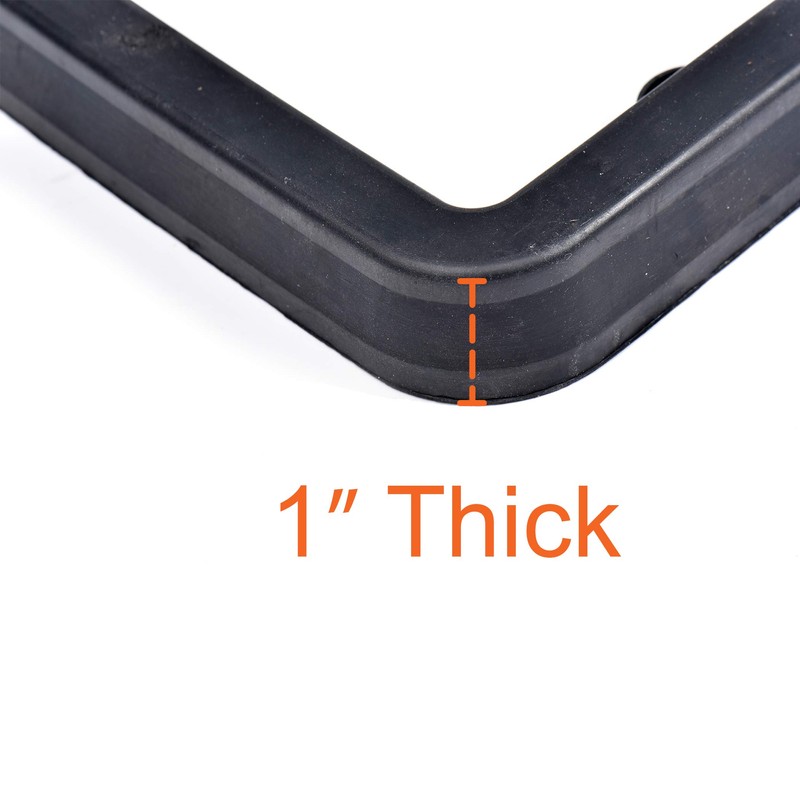 AR-PRO Ultimate License Plate Bumper Guard with Mounting Hardware -