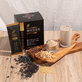 쉐이크모두 블랙푸드 선식 420g 1박스 Shake Modu Black Food Meal Replacement 420g 1 Box