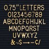3/4 Inch Letters for Felt Letter Boards, 294 Pieces Including