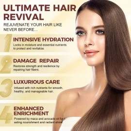 Mascarilla Colágeno Tratamiento Cabello Seco Dañado Repara
