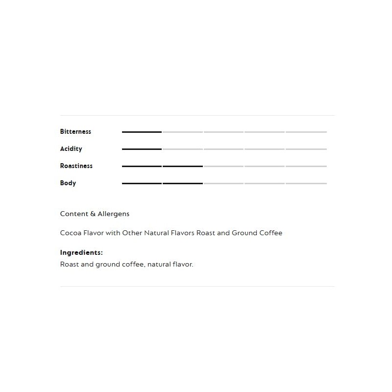 Rich Chocolate Coffee, 10 Count (Pack of 1) Coffee Capsules_BND