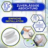 Flexible Plastic Toilet Sleeve Diameter 130 mm Height 100 mm