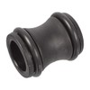 febi bilstein 109682 Coolant Pipe with Sealing Rings Black
