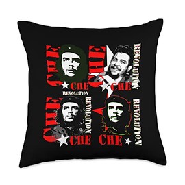 Ernesto Che Guevara Revolution Guerrilla Fighter Throw Pillow
