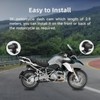 HFK HM603 Motorcycle Camera Front Rear, 2K Camera for Motorcycle