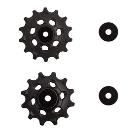 Sram Pulley Kit 2139026004 Pulley Kit Black; Crystal Heart Measures 5 x 5 x 5 cm