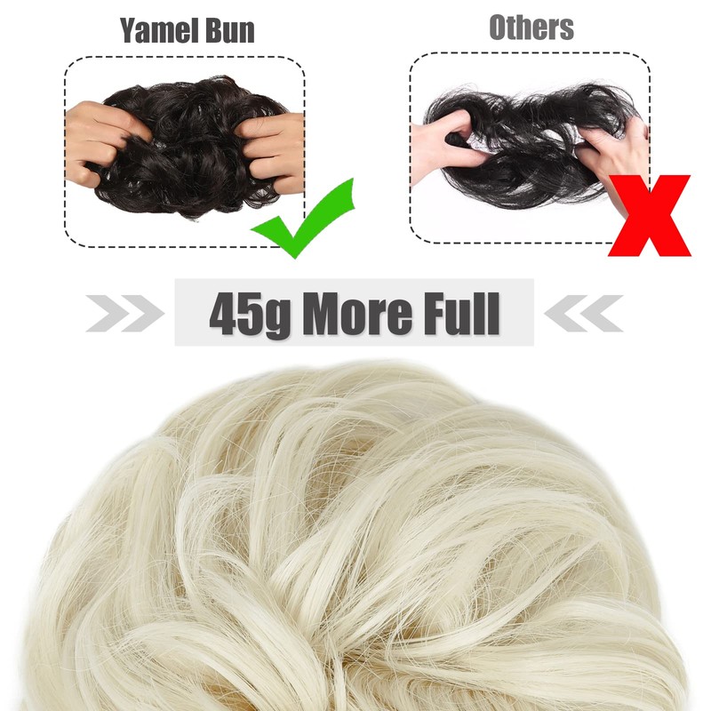 Yamel Messy Bun Hair Pieces for Women Hair Bun Extension