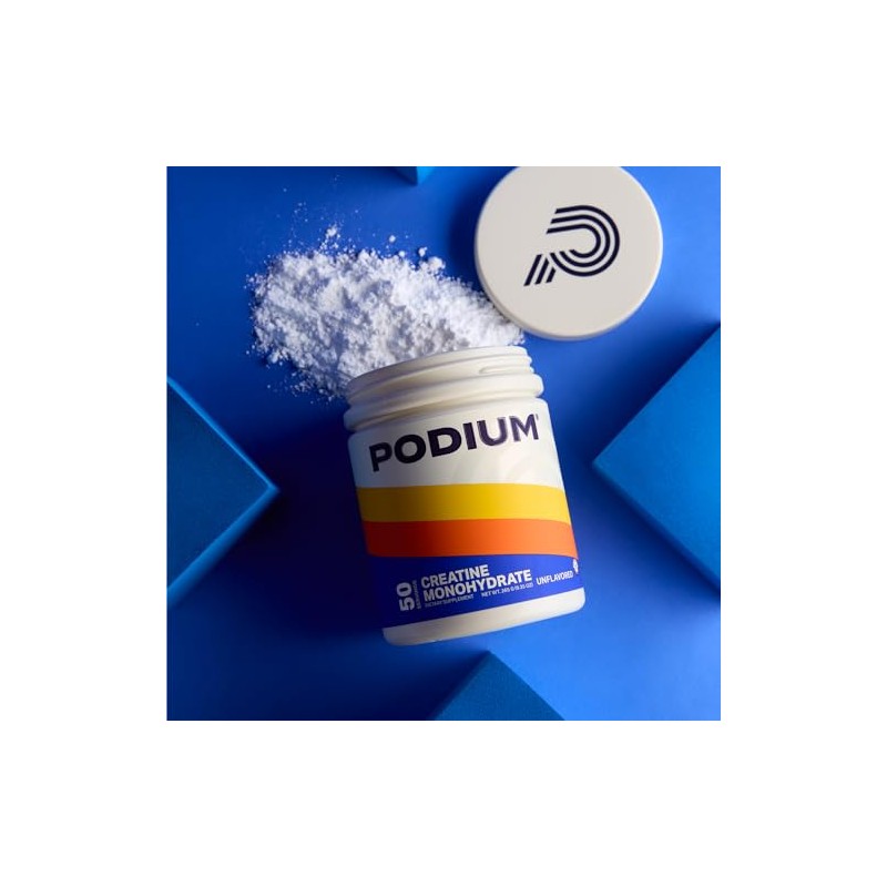 Podium Nutrition, Solos | Creatine Monohydrate, 50 Servings, Unflavored, Boost