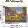 QUITEDEW Camping Diamond Painting Kits for Adults,Scenery Diamond Painting for