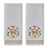 SKL Home Vern Yip Zodiac Dog Hand Towel Set, White