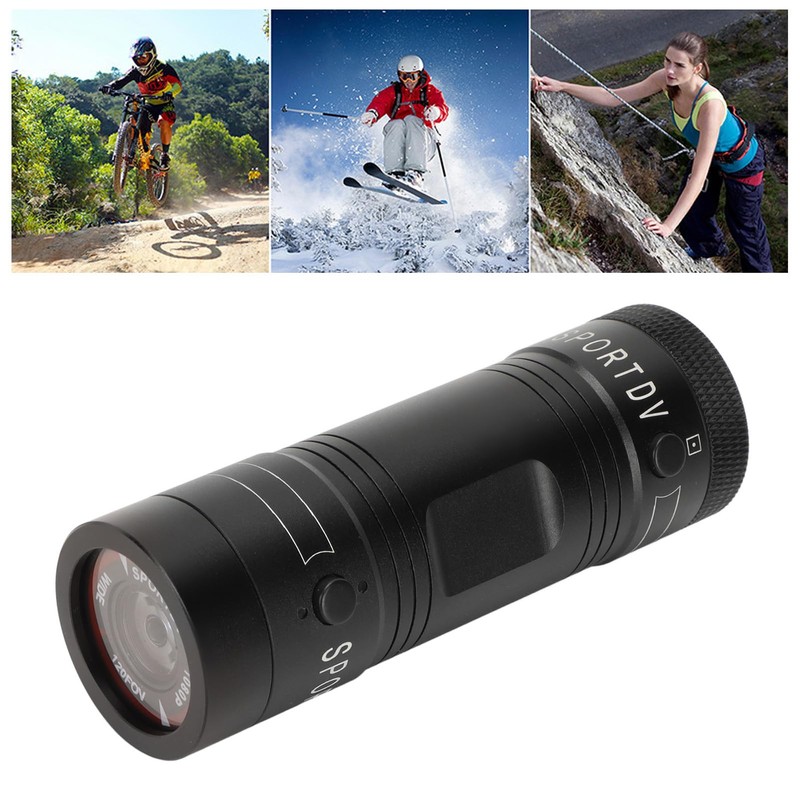 Sports Bike Camera Waterproof Motorcycle Helmet Camera HD 1080P with