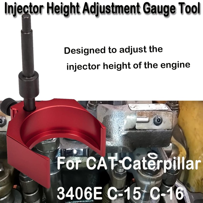 Engine Barring Socket and 9U-7227 Injector Height Adjustment Gauge Tool,J-42083