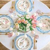 100pcs Blue Cielito Lindo Paper Placemats, HYMENEX Mexican Table Mats